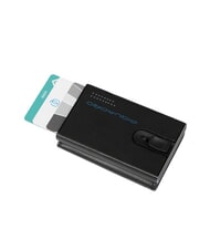 PIQUADRO URBAN Portefeuille compact en cuir avec curseur - Portefeuilles Homme