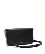 FURLA IRIDE  Sac à bandoulière en cuir Noir - Sacs pour Femme - 2