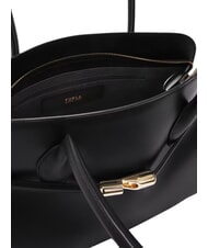 FURLA PRIMROSE  Sac à bandoulière en cuir Noir - Sacs pour Femme - 3