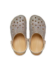 CROCS CLASSIC TWEED CLOG sabot à pantoufle blé - Chaussures unisexe - 4