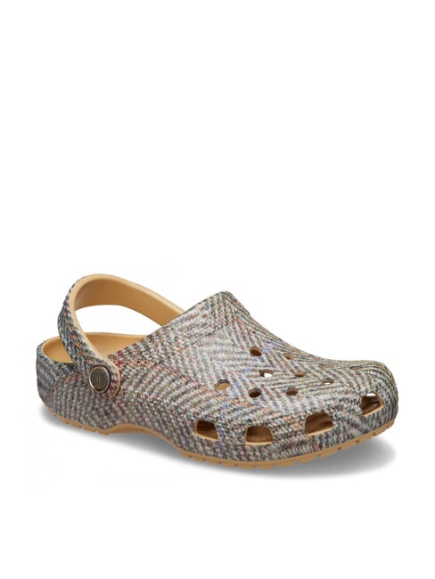 CLASSIC TWEED CLOG sabot à pantoufle blé - Chaussures unisexe