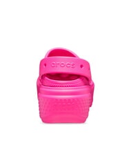 CROCS STOMP CLOG W Chaussons sabots &agrave; plateforme coup de c&oelig;ur rose - Chaussures unisexe - 5