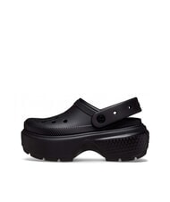 CROCS STOMP CLOG W Chaussons sabots à plateforme noir - Chaussures unisexe - 3