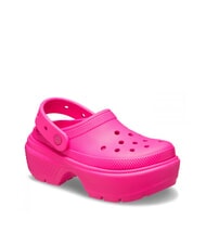 CROCS STOMP CLOG W Chaussons sabots à plateforme coup de cœur rose - Chaussures unisexe - 2