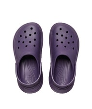 CROCS STOMP CLOG W Chaussons sabots &agrave; plateforme iris fonc&eacute; - Chaussures unisexe - 3
