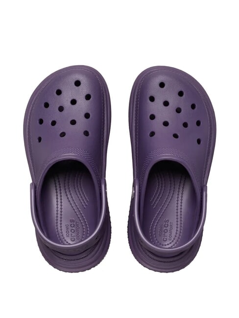 STOMP CLOG W Chaussons sabots &agrave; plateforme iris fonc&eacute; - Chaussures unisexe