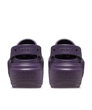 CROCS STOMP CLOG W Chaussons sabots &agrave; plateforme iris fonc&eacute; - Chaussures unisexe - 5