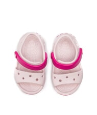 CROCS CROCBAND&trade; KIDS Sandale &agrave; peine rose/rose bonbon - Chaussures de b&eacute;b&eacute; - 3