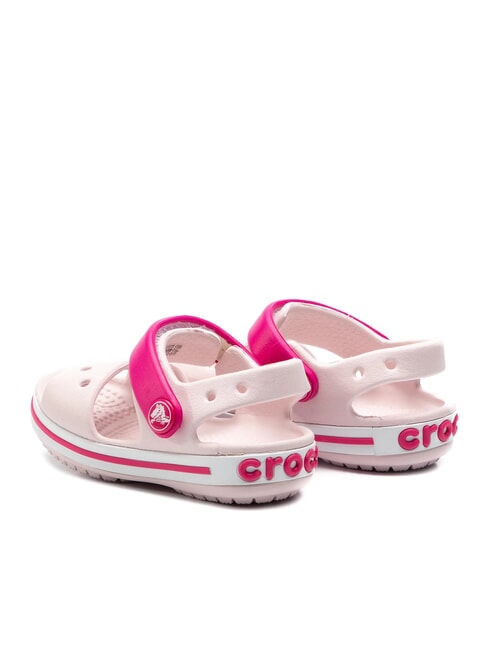 CROCBAND&trade; KIDS Sandale &agrave; peine rose/rose bonbon - Chaussures de b&eacute;b&eacute;