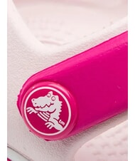 CROCS CROCBAND&trade; KIDS Sandale &agrave; peine rose/rose bonbon - Chaussures de b&eacute;b&eacute; - 5