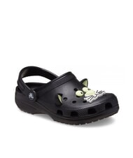 CROCS CLASSIC GLOW BLACK CAT CLOG T sabot à pantoufle - Chaussures de bébé