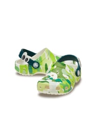 CROCS CLASSIC GLOW SLIME MONSTERSCGT sabot à pantoufle briller en vert - Chaussures de bébé - 5