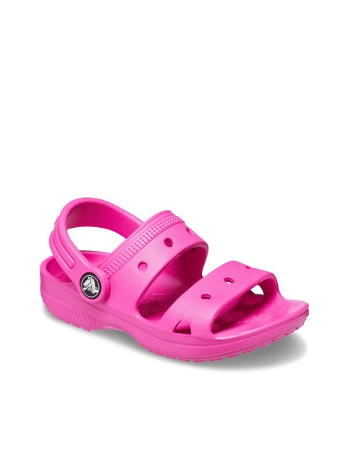 CLASSIC CROCS SANDAL T Chausson à bandes jus - Chaussures de bébé