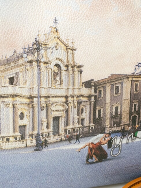 YESBAG Sac à bandoulière moyen Cathédrale de Catane - Sacs pour Femme