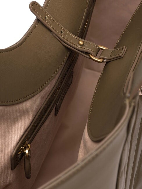 PUZZLE Sac à bandoulière en cuir cousu roitelet-or antique - Sacs pour Femme