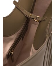 PINKO PUZZLE Sac à bandoulière en cuir cousu roitelet-or antique - Sacs pour Femme - 5