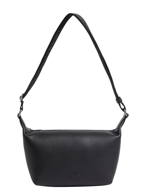 CKJ ULTRALIGHT Sac à bandoulière avec logo sur noir - Sacs pour Femme