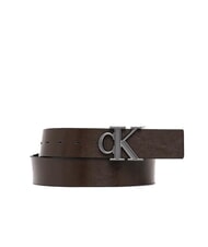 CALVIN KLEIN CKJ PLAQUE Ceinture double face pouvant être raccourcie - Ceintures