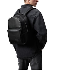 CALVIN KLEIN CKJ MONO LOGO Sac à dos pour ordinateur portable 15 pouces sur noir - Sacs à dos pour l'École & les Loisirs - 4
