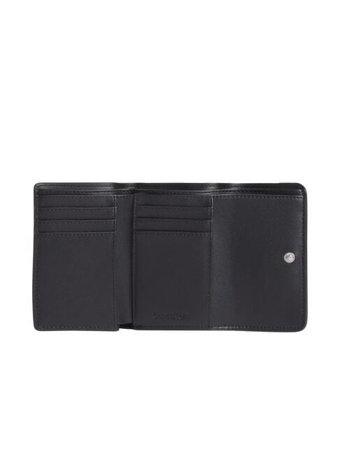 CK MUST Portefeuille compact sur noir - Portefeuilles Femme