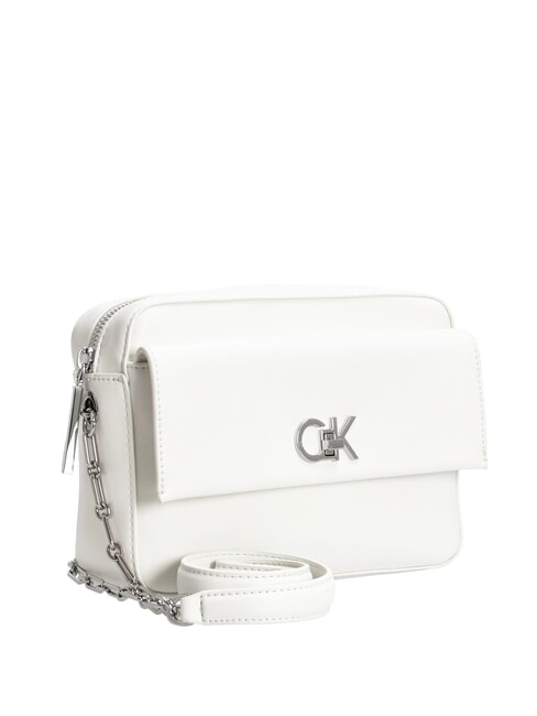 CK RE-LOCK Sac à bandoulière avec poche lys blanc - Sacs pour Femme