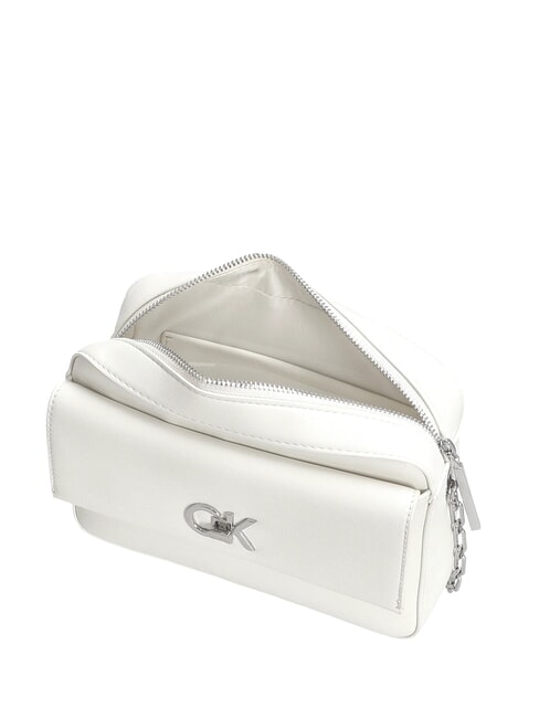 CK RE-LOCK Sac à bandoulière avec poche lys blanc - Sacs pour Femme