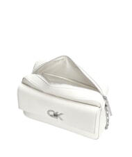 CALVIN KLEIN CK RE-LOCK Sac à bandoulière avec poche lys blanc - Sacs pour Femme - 5