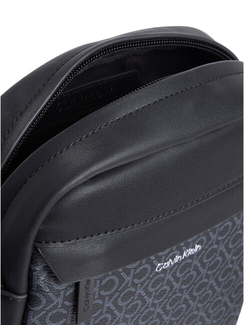 CK MUST Sac avec poche imprimée avec logo sur noir - Sacs en Bandoulières pour Homme