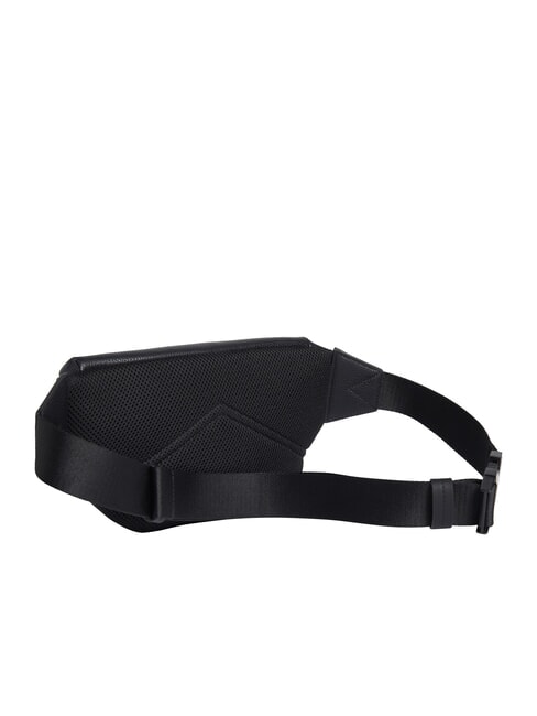 CK MUST Sac banane avec logo en métal sur noir - Sacs banane