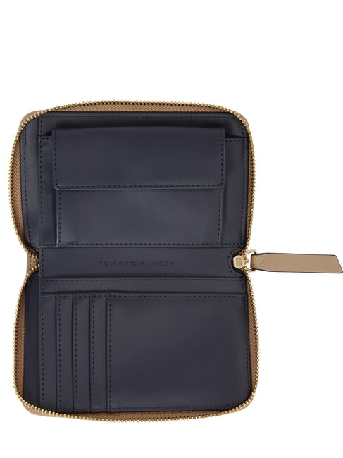 TH FEMININE Portefeuille zippé taupe côtier - Portefeuilles Femme