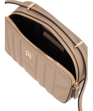 TOMMY HILFIGER TH FEMININE  Mini sac à bandoulière pour appareil photo taupe côtier - Sacs pour Femme - 3