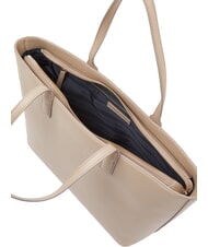 TOMMY HILFIGER TH LOGOTAPE  Sac à provisions taupe côtier - Sacs pour Femme - 3