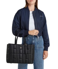 TOMMY HILFIGER TH FEMININE  Sac à bandoulière le noir - Sacs pour Femme - 4