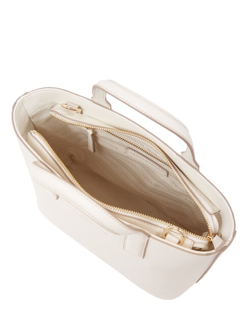 TH LOGOTAPE Sac à main avec bandoulière pétale d'ivoire - Sacs pour Femme