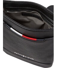 TOMMY HILFIGER TH CENTRAL  Sac plat le noir - Sacs en Bandoulières pour Homme - 3