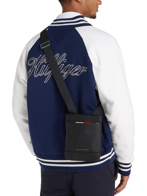 TH CENTRAL  Sac plat le noir - Sacs en Bandoulières pour Homme