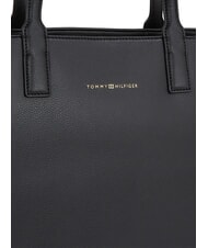 TOMMY HILFIGER TH LOGOTAPE  Sac à provisions le noir - Sacs pour Femme - 3