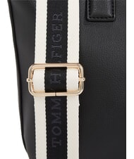 TOMMY HILFIGER TH LOGOTAPE Sac à main avec bandoulière le noir - Sacs pour Femme - 3