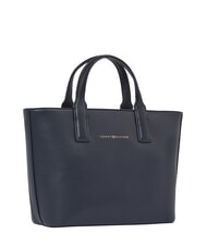TOMMY HILFIGER TH LOGOTAPE Sac à main avec bandoulière bleu sidéral / noir - Sacs pour Femme - 2