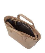 TOMMY HILFIGER TH LOGOTAPE Sac à main avec bandoulière taupe côtier - Sacs pour Femme - 3