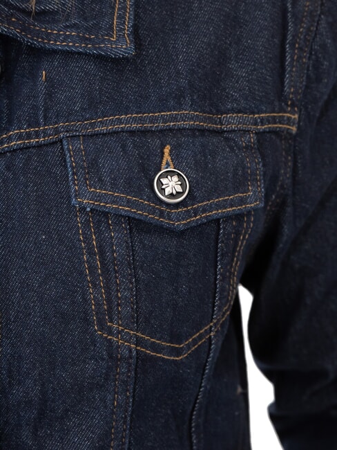 RILENI Veste en tissu denim dessiner - Vestes pour femmes