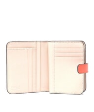 FURLA CAMELIA COMPACT Petit portefeuille en cuir paprika+azalée int. - Portefeuilles Femme - 2
