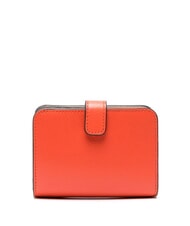 FURLA CAMELIA COMPACT Petit portefeuille en cuir paprika+azalée int. - Portefeuilles Femme - 3