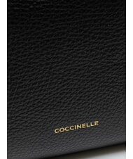 COCCINELLE PRIMROSE Sac à dos en cuir martelé Noir - Sacs pour Femme - 5