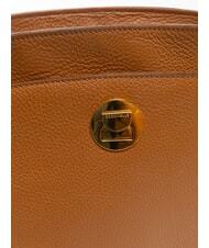 COCCINELLE LIYA Sac bandoulière en cuir martelé CUIR - Sacs pour Femme - 5