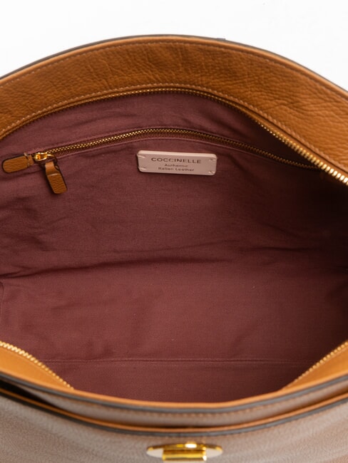 LIYA Sac bandoulière en cuir martelé CUIR - Sacs pour Femme