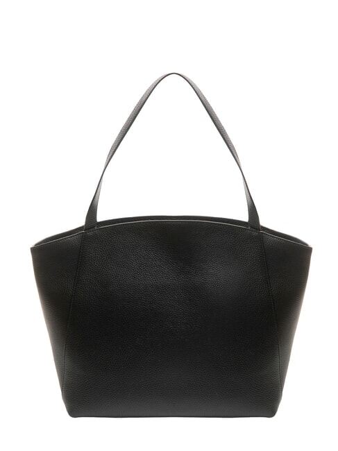 LIYA Sac bandoulière en cuir martelé Noir - Sacs pour Femme