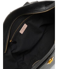 COCCINELLE LIYA Sac bandoulière en cuir martelé Noir - Sacs pour Femme - 6