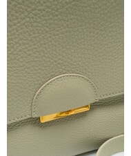 COCCINELLE TALEA Mini sac porte-documents en cuir vert céladon - Sacs pour Femme - 4