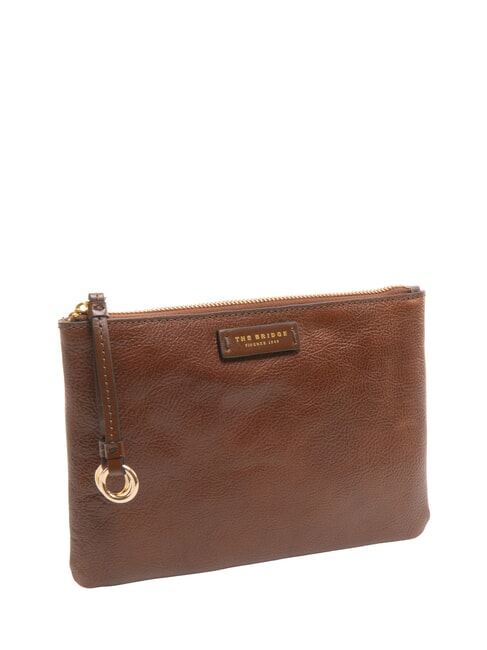 CARLOTTA  Pochette en cuir MARRON - Sacs pour Femme